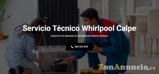 Servicio Técnico Whirlpool Calpe 965217105